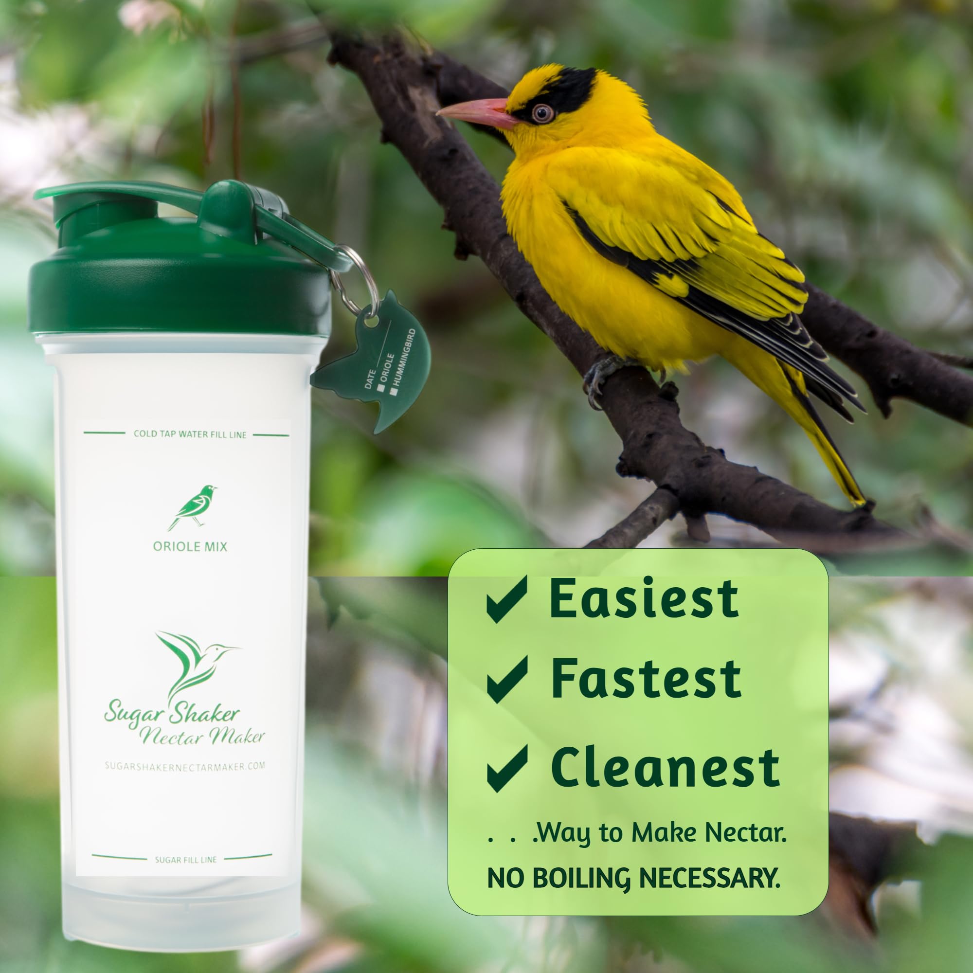 Amazon.com : Sugar Shaker Nectar Maker - No Boil Hummingbird